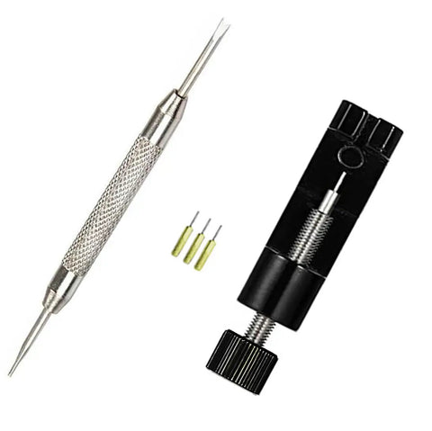 Watch Band Link Removal Kit For Metal And Stainless Steel Bands Pro Grade Tool Free Sizing Pin Remover For Bracelets