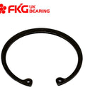 Drop-In Front Wheel Bearing For Hyundai Elantra 2007 To 2014, Veloster 2012 To 2014, Kia Forte 2010 To 2014, Koup 2010 To 2014, And Soul 2010 To 2014 Front Position Hub Bearing, OE Quality, ISO TS 16949 Certified Replacement image showing black metal retaining clip component.