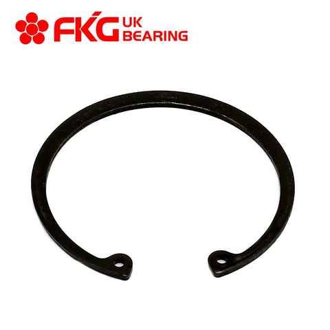 Drop-In Front Wheel Bearing For Hyundai Elantra 2007 To 2014, Veloster 2012 To 2014, Kia Forte 2010 To 2014, Koup 2010 To 2014, And Soul 2010 To 2014 Front Position Hub Bearing, OE Quality, ISO TS 16949 Certified Replacement image showing black metal retaining clip component.