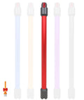 Quick Release Extension Wand Dyson Cordless Vacuums Replacement Tube V7 V8 V10 V11 V15 Easy Fit Secure Snap Connection Lightweight Durable Red Accessory
