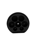 Heavy Duty Plug And Play Nacs To Gbt Ev Charging Adapter 48a Ac Slow Charge Weather Tough Electric Vehicle connector top view