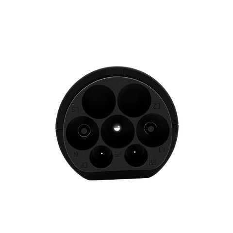 Heavy Duty Plug And Play Nacs To Gbt Ev Charging Adapter 48a Ac Slow Charge Weather Tough Electric Vehicle connector top view