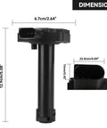 Dimensions of Oil Level Sensor Replacement For BMW 3.0L I6 Gas Engines Including 128i 135i 328i 335i 535i 550i And Z4 SDrive 35i 2011 2016