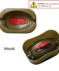 Inline Method Feeder Set For Carp Fishing Includes Rubber Mold for Freshwater Carp Angling Gear