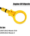 Mazda Engine Oil Dipstick Fits 2007-2013 CX-9 and 2009-2013 Mazda 6 Replaces CY01-10-450A with yellow handle