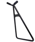 Heavy Duty Dirt Bike Triangle Kickstand With Solid Steel Construction, Rear Side Wheel Holder for 80-500cc, front view