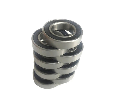 Stack of Cool Bimetal Seal Shield Micro Deep Groove Ball Bearing 626RS Size 6x19x6mm ABEC-1 Hybrid Ceramic Build for industry use.