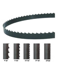 Heavy Duty Two Piece 1510mm Bimetallic Bandsaw Blades Built To Crush Wood And Metal Like A Champ precision teeth for efficient cutting.