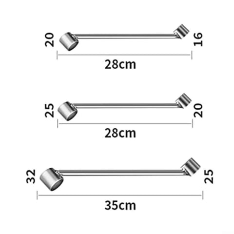 Heavy Duty Spring Pipe Bender Tool For 20 To 25Mm Water Pipes dimensions and measurements for detailed usage.
