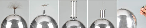 Van De Graaff Generator Motor Driven 120 To 240V 50 To 60Hz Includes Assembled Base With DC Motor Power Cord Discharge Wand Accessories