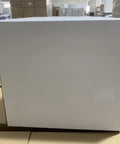 Cardboard box containing 48 Pack Safety Glasses Set One Size Fits Most Eye Protection Goggles. Boxes stacked in warehouse.