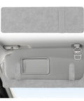 Elastic Sun Visor Extender With Built In Sunglass Holder And Double Clip For Cars Anti Glare Shield installed on car visor