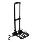 Folding Hand Truck Cart With Large Capacity Lightweight Yet Sturdy Dolly For Shopping Travel Moving And Office Tasks Retractable Tie Rod For Easy Loading And Compact Foldable Design For Car Or Closet Storage, black folded