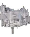 High Torque Industrial Gearbox Built Different For Smooth Shifting Up To 1000 Rpm Reliable Automotive And Motorcycle Drive Unit side view with smooth finish.
