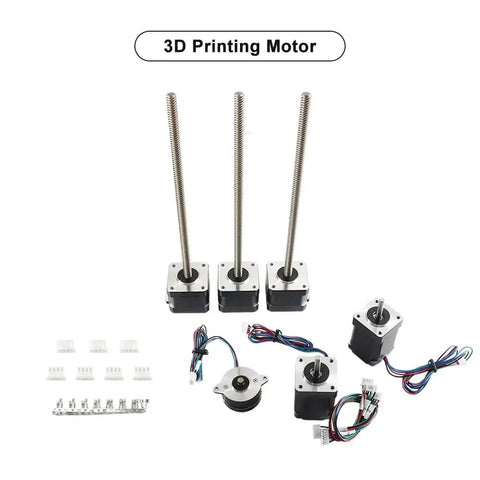 Voron Trident Stepper Motor Kit With Nema14 Pancake Motors And Integrated Lead Screw For Smooth Z-Axis Printing No Banding Vibes, 3D printing motor set