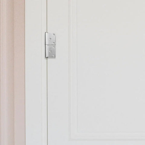 Heavy Duty Weld On Flag Door Hinges For Five Inch Thick Metal Doors Detachable Front And Household Iron Door Hardware Pair Fireproof Security