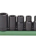 13 Piece External Torx Socket Set For 1/4, 3/8, And 1/2 Inch Drives, Heat Treated, Black Oxide Finish, Corrosion Resistant Sockets
