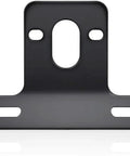 Heavy Duty License Plate Holder Bracket With Light Mount For Trailers Trucks Cars And Some Motorcycles Includes Mounting Screws And Reflective Sticker Built To Last And Ready To Roll For Rugged Road Use front view