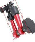 Magnetic Base Holder For Test Indicator With M5 Thread Universal Flexible Arm Stand For Dial Gauges Quick Release Magnetic Mount