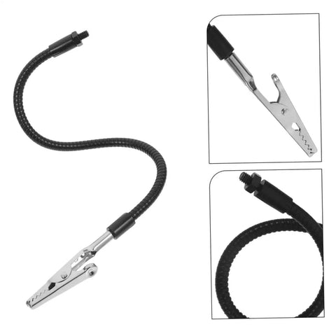 Close-up of flexible arm from Six Piece Soldering Arm Set With Flexible Clamp Holder For Welding Clamps And Magnifying Glass Lamps