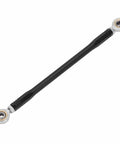 High Performance Aluminum Motorcycle Gear Shift Lever 180mm Linkage Bar With Rear Seat Footpegs, Durable Alloy Shifter Arm shown