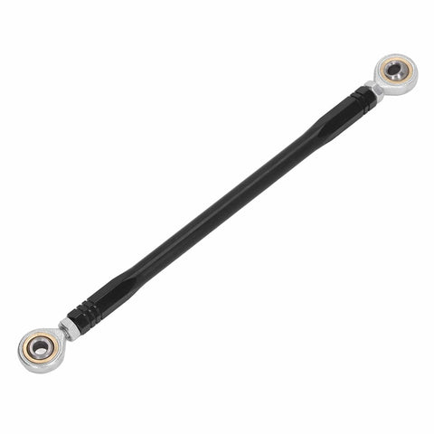 High Performance Aluminum Motorcycle Gear Shift Lever 180mm Linkage Bar With Rear Seat Footpegs, Durable Alloy Shifter Arm shown