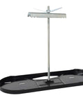 Dual RV Propane Tank Rack For Two 20 Pound Cylinders Fits RVs And Trailers Secure Hold And Quick Easy Bolt On Installation