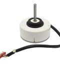 WZDK20-38G Brushless DC Air Conditioner Motor Replacement, 20W Inverter, white cylindrical body with protruding shaft and attached wiring