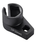 Offset O2 Sensor Socket 7/8 Inch (22mm) With 3/8 Inch Drive, Universal Fit For Vehicle Oxygen Sensor Removal And Installation, Cr-Mo Steel