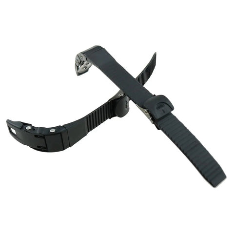 Replacement Buckle Clip Screw Set for Inline Skates with PVC Straps, roller skating parts shown at angle