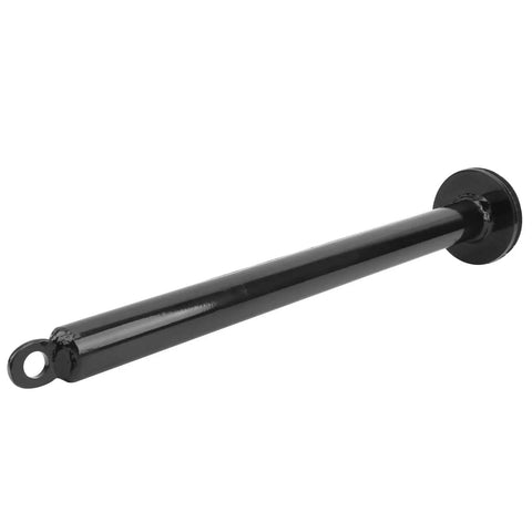 Heavy-Duty Barbell Loading Pin For DIY Gym 250 Lb Capacity 12.6 Inch Black Steel Rod With Sponge Base Tray