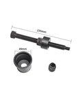 AOLBSPD Porsche PDK engine timing tool; long threaded rod with nuts and central collar, plus a 49mm bore sleeve.
