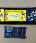 Designed For DISTO D5 Laser Distance Meter showing hard shell case back with removable cover for battery access.