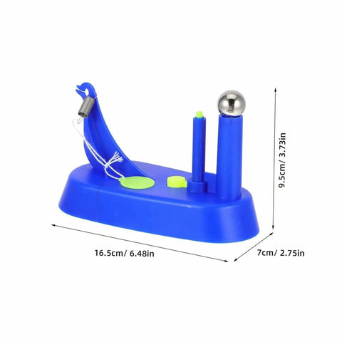 Hands On Inertia Demonstrator For Newtonian Mechanics Physics Lab Equipment Newtons Law Of Motion Teaching Tool blue plastic