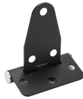 Stainless Steel T Hinges Set For Doors And Gates, Heavy Duty T Strap Hardware, six-hole mounting, black finish