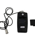Three Channel Digital Vibration Meter Kit For On The Go Vibro Testing With Three Probes For Velocity, Acceleration, And Displacement, Includes USB Data Cable And Software, black probe and battery cover