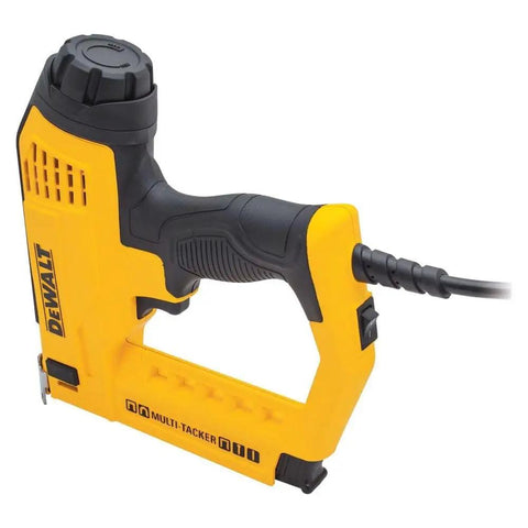 Heavy Duty Electric 5 In 1 Multi Tacker for DIY Projects showing power cord and grip handle