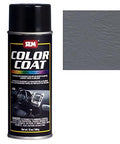 SEM Color Coat aerosol can; gray swatch shown, 12 oz flexible coating for plastic and vinyl