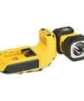 20V Max LED Work Light Rechargeable Magnetic Clip On Freestanding Light With 360 Degree Pivot Head Hands Free Utility Light For Job Sites And DIY Projects