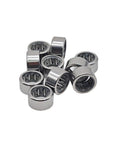 Ten Piece Stainless Steel One Way Clutch Needle Roller Bearings For Fishing Reels And Shop Projects, 14 x 20 x 16 mm size.