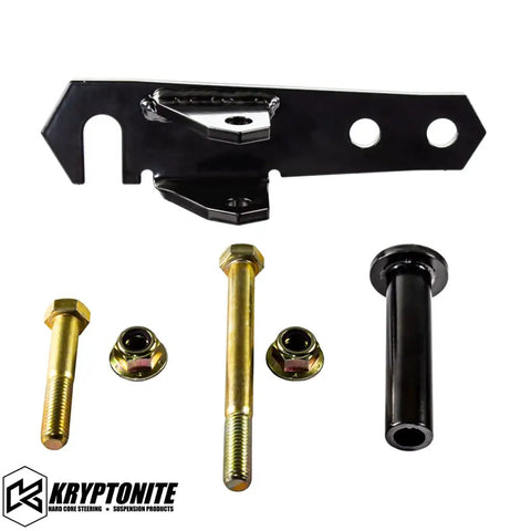 Bolt-On Steering Stabilizer Bracket KRSS15 With Bilstein Damper For 2015-2024 Silverado Sierra 2500HD 3500HD Trucks Without Factory Tabs