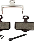 Organic Go-To Disc Brake Pads Kit For Avid Elixir And Level Brakes, Steel-Backed For Quiet Stops, Includes Two Pads, Spreader Spring, Guide Pin