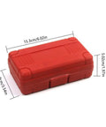 Ultimate Socket Adapter Driver And Wrench Conversion Kit With Versatile Multi Size Connection System For Fast Tool Sleeve Switching High Pressure Resistant Build You Totally Gonna Love This Gear, red plastic case 15.3x9x5.02 cm