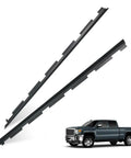 Weatherstrip Window Seal Kit 2 Pack Front Driver And Passenger Outer For 1992 1994 Chevy GMC Truck with vehicle illustration