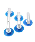 Heavy Duty Aluminum Alloy Glass Vacuum Gripper And Smartphone Screen Suction Cup Puller Tool For Quick Setup And No Sweat Installations With Top Shelf Grip, showcasing different sizes.