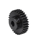 Beefy 1.5M Helical Gear Set And Spur Gears For Motors And Transmission Systems, 24 25 30 35 40 50 60 Tooth Pinions, 45 Steel Construction