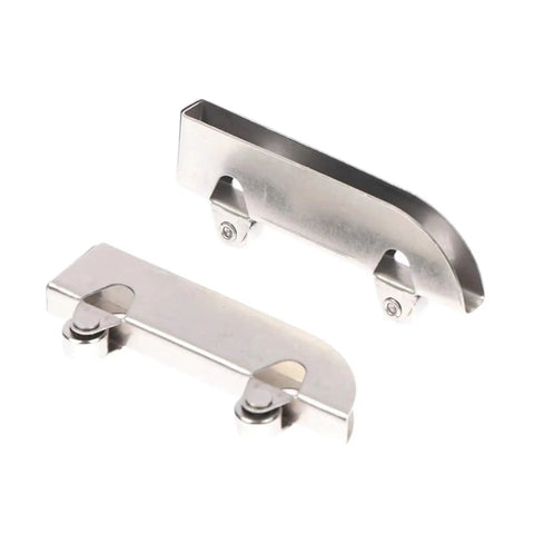Full Extension Telescopic Drawer Slides 4 Pack Stainless Steel With Ball Bearings For Ultra Smooth Closing And Easy Disassembly Heavy Duty Track Roller For Glass Sliding Doors, showing slide detail and ball bearings.