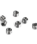 M6 Thread Repair Insert Kit: 30 Piece Hand Tool Set with Hardened Steel Inserts For Fast Fixin Stripped Threads And Restoring Original Screw Holes Like A Pro. six threaded steel inserts