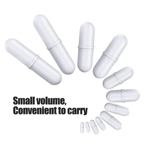 White PTFE Magnetic Stir Bar Set For Magnetic Stirrer And Mixer Octagon Spinbar Teflon Stirring Bar 12 Piece Kit Pro Grade Lab Gear