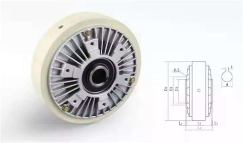 Automatic Tension Controller With Auto And Magnetic Powder Brake For Printing Machinery